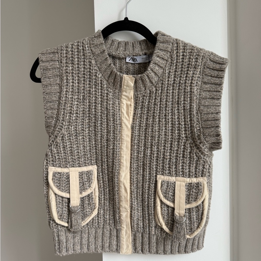 Zara Wool Blend Knit Sweater